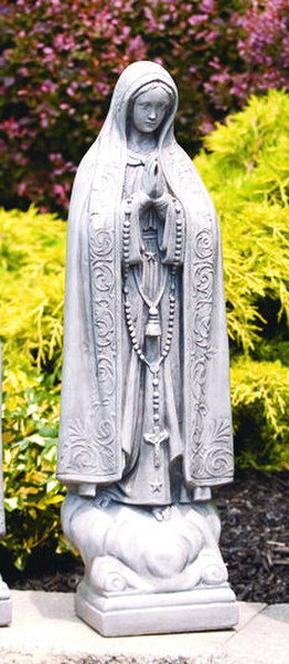 Pilgrim Virgin Statue Garden of Our Lady of Fatima